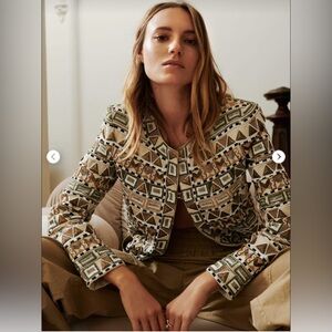 Veronica beard Daryl beaded embellished abstract jacket FINAL PRICE NO OFFERS